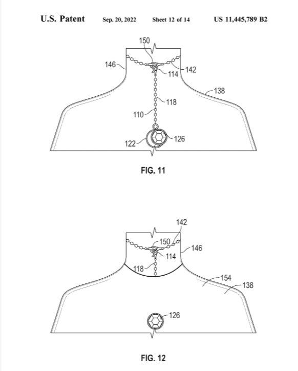 NecklaceStay Patent Art